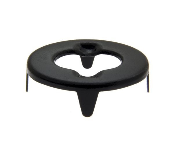 Common Sense® Turn Buttons | Two-Prong Stud | Pronged Eyelet | Ebanol Black slide 1