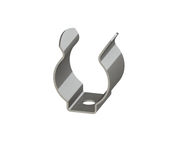 Tool Clips | Spring Steel Clips | 21-25mm Cable Dia | Zinc Plated slide 1