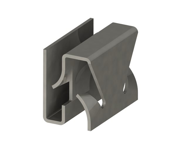 Edge Clips | S Clips | Non-removable | 0.9-2.1mm Panel slide 1